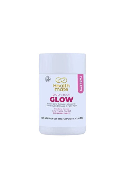 health mate daily fix glow 60 chewable tablet