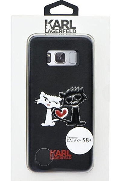Karl Lagerfeld Choupette In Love Πίσω Θήκη Σιλικόνης Μαύρη (Galaxy S8+) Κωδικ...
