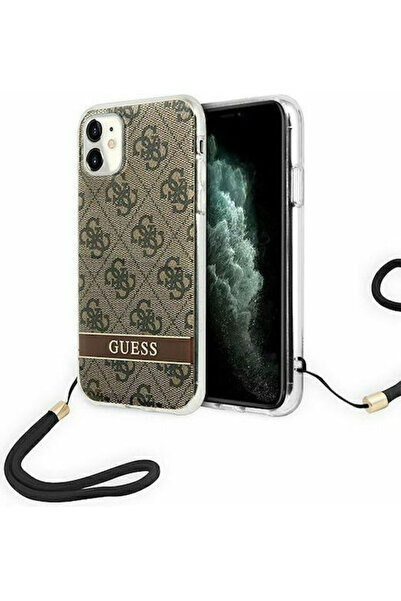 Guess Πλαστικό Καφέ Πίσω Κάλυμμα (iPhone 11) Κωδικός: GUOHCN61H4STW