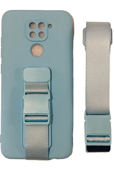 Hurtel Rope Air Bag Πίσω Κάλυμμα Σιλικόνης 1mm Μπλε (Xiaomi Redmi 10X 4G)