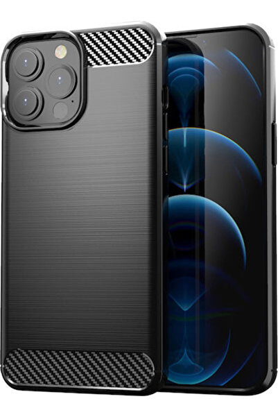 POWERTECH Back Cover Silicone Black (iPhone 13 Pro Max) Code: MOB-1656