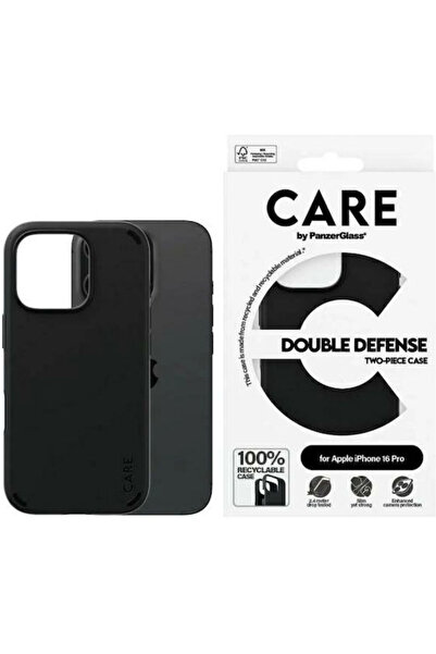 Panzer Glass PanzerGlass Care Πίσω Κάλυμμα Σιλικόνης Μαύρο (iPhone 16 Pro) 13...