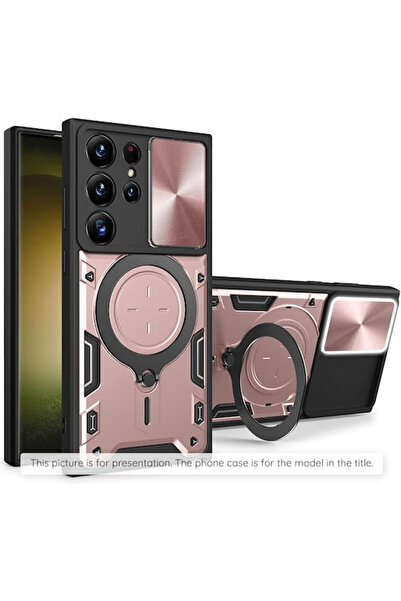 Techsuit Camguard Pro Πίσω Κάλυμμα Σιλικόνης Ροζ Χρυσό (OnePlus 13 - Techsuit)