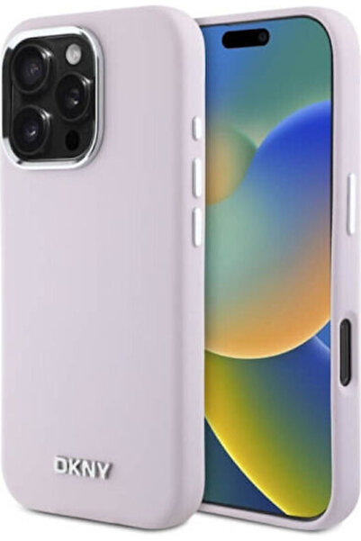 Dkny Υγρή Μεταλλική Ροζ Θήκη Πλάτης (iPhone 16 Pro) Κωδικός: DKHMP16LSMCHLP