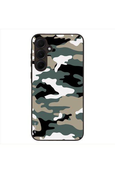 Other Θήκη Sonique Σειρά Στρατιωτικού Καμουφλάζ για Samsung Galaxy A35 5G Χακί