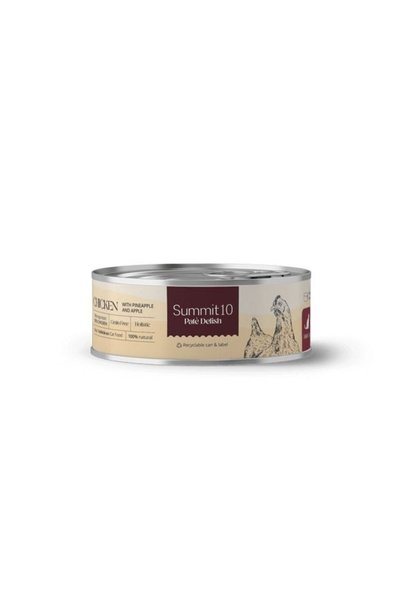 Summit10 Patè Delish Κοτόπουλο 92% με Ανανά και Μήλο 85gr