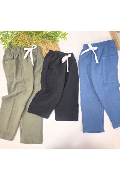 FLOWER BABY Muslin Baby Children's Pants