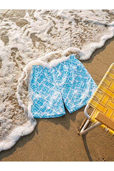 LC Waikiki Printed Boys' Swimsuit Set