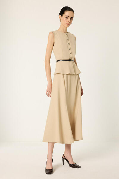 Touché Privé Vest Skirt Suit