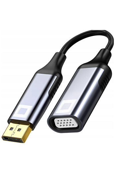 Co2 Displayport To Vga Adapter Cable Converter Full Hd 60Hz