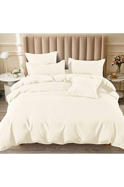 OEM 100% fine Cotton Duvet Cover Set with Stretchy – 6 pieces | 18403-C