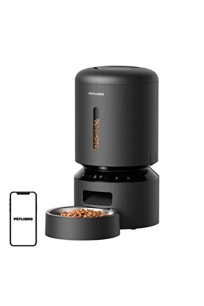 petlibro Dozator automat de hrană cu Wi-Fi, 5L, pentru animale