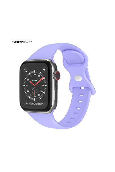 Other Λουράκι Sonique Butterfly Σιλικόνης Λιλά (Apple Watch 38/40/41/42mm)