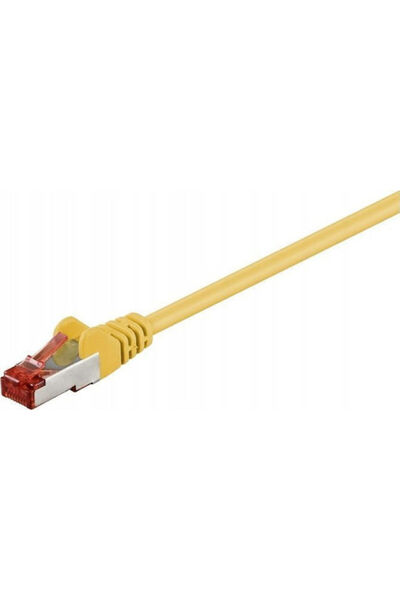 goobay Καλώδιο Ethernet S/FTP Cat.6 Gigabit 7,5μ Κίτρινο Κωδικός: 68304