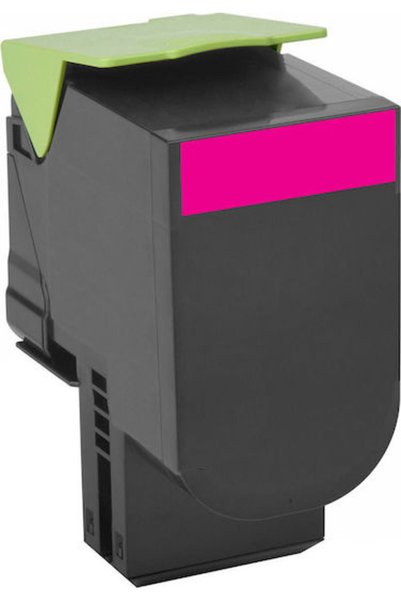 OEM Συμβατό τόνερ για εκτυπωτή λέιζερ Lexmark 80C2SM0 2000 σελίδες Ματζέντα