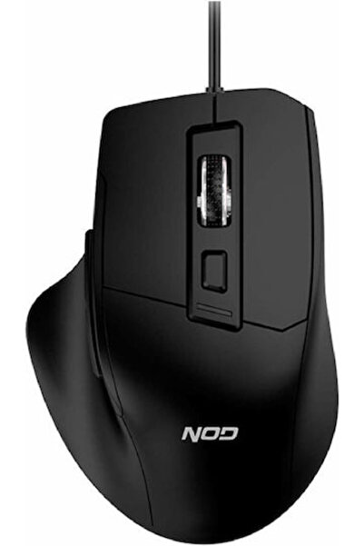 Nod 141-0240 Ενσύρματο Εργονομικό Ποντίκι Μαύρο