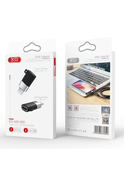 Xo Nb149-d Μετατροπέας Lightning αρσενικό σε USB-C θηλυκό 1 τεμάχιο