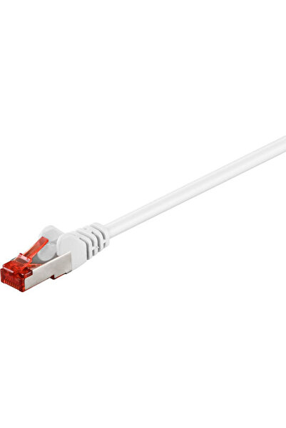 goobay Καλώδιο S/FTP Cat.6 Gigabit Ethernet 2μ Λευκό Κωδικός: 95501