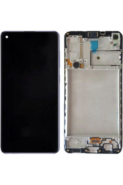 Samsung Γνήσια οθόνη με μηχανισμό αφής για Galaxy A23 4G SM-A235F (Μαύρο) Κωδ...