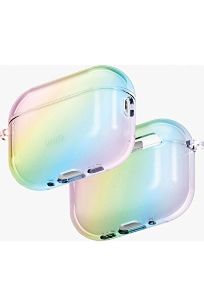 uniq Θήκη σιλικόνης με γάντζο σε πολύχρωμο για Apple AirPods Pro 3