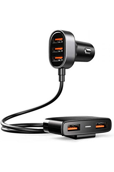Joyroom JR-CL03 Φορτιστής Αυτοκινήτου 21W 6.2A με Θύρες: 5xUSB Μαύρο Χρώμα