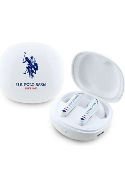 U.S. Polo Assn. Ακουστικά Bluetooth Handsfree Ενδοωτικά με Λογότυπο και Θήκη ...