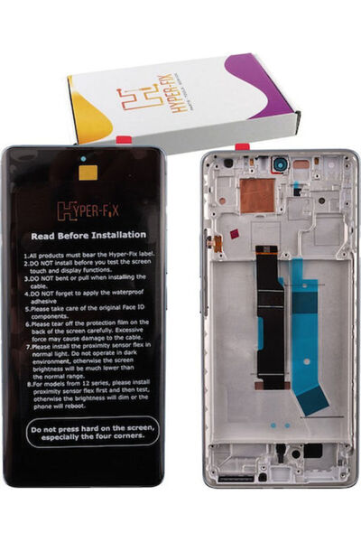Hyper Οθόνη με μηχανισμό αφής και πλαίσιο για Xiaomi Redmi Note 14 Pro 4G (Μπ...