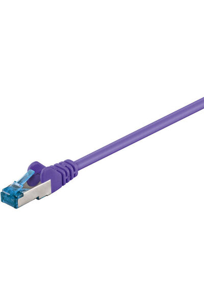 goobay Καλώδιο Ethernet S/FTP Cat.6a Gigabit 3μ Μωβ Κωδικός: 93789