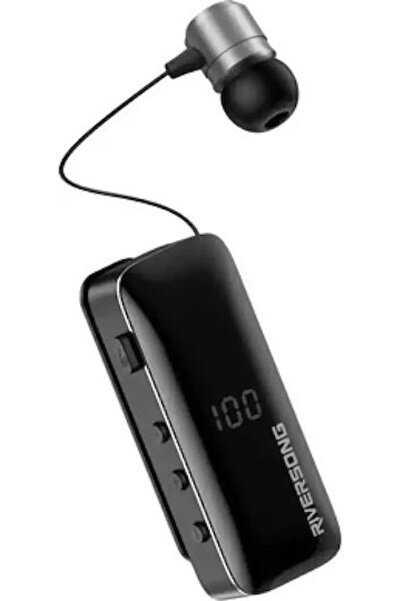 RİVERSONG L5 Ενδοωτικά Ακουστικά Bluetooth Handsfree Μαύρα