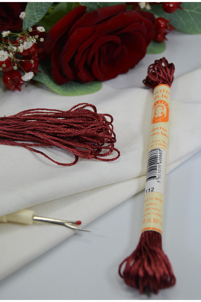 Enstitü İplik Hand Embroidery Silk, Laundry Silk, Rayon, Shiny Silk Texture, ...