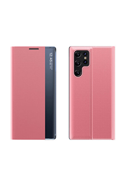 Hurtel Husă nouă tip Sleep pentru Samsung Galaxy S24 FE cu clapetă și suport