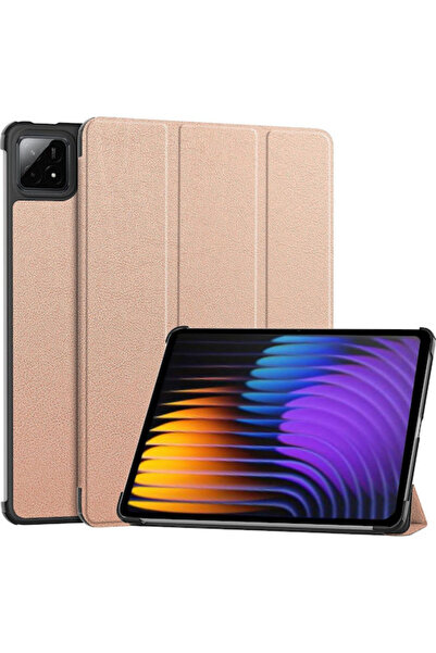 Other Sonique Smartcase Λεπτή Αναδιπλούμενη Θήκη Ανθεκτική Ροζ Χρυσό (Xiaomi ...