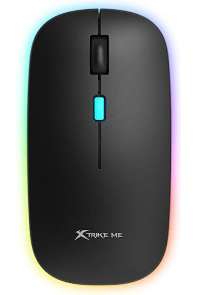 XTRIKE ME GW-113 Ασύρματο Ποντίκι Gaming RGB Μαύρο