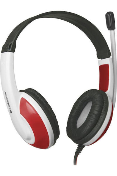 Defender Warhead G-120 Ακουστικά Gaming Υπεραυτικά με Σύνδεση 2x3.5mm Λευκό/Κ...