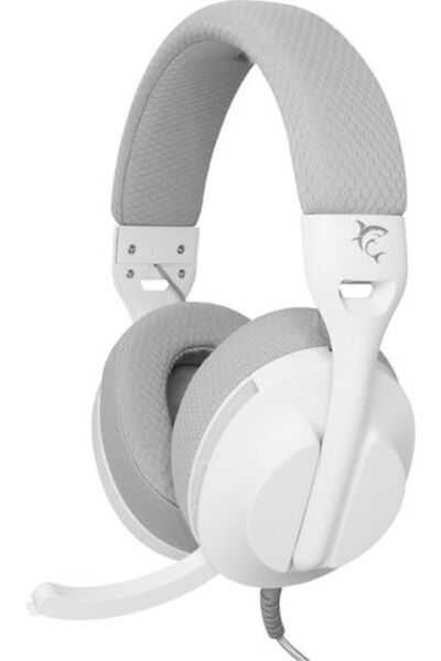 white shark GH-2440 Ακουστικά Gaming Πάνω από το Αυτί με Σύνδεση 3.5mm Λευκό