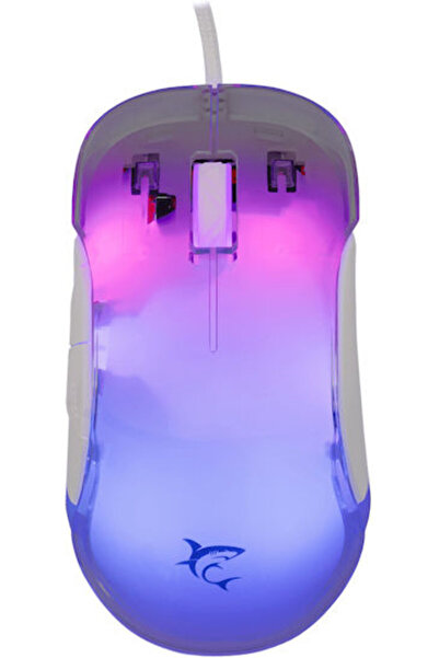 white shark GM-5017 RGB Ποντίκι Gaming 12800 DPI Λευκό