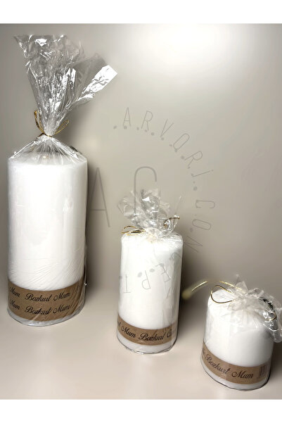 Takoz Mum 3'lü Set