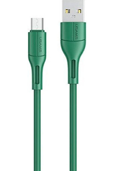 Usams U68 1μ Κανονικό Καλώδιο USB 2.0 σε micro USB Πράσινο (SJ502USB04)