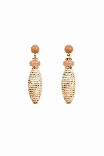Charmist Palma Straw Earrings