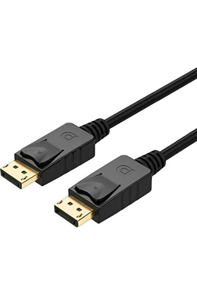 Unitek Καλώδιο DisplayPort αρσενικό - DisplayPort αρσενικό 2μ Μαύρο (Y-C608BK)