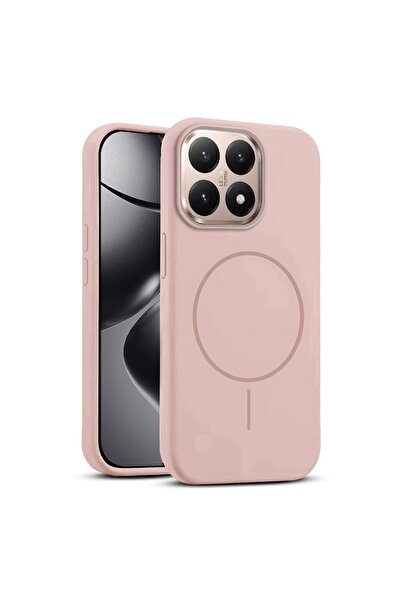 Zebana Xiaomi Mi 15T Uyumlu Kılıf Liquid Soft Silikon Kılıf (Kablosuz Şarj De...