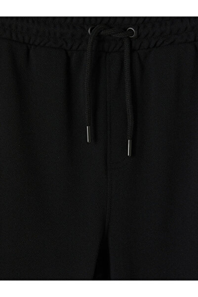 LC Waikiki Black Regular Fit Men's Sweatpants