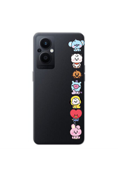 Other Oppo Reno 7 Lite Lovely animals Transparent Silicone TPU Θήκη