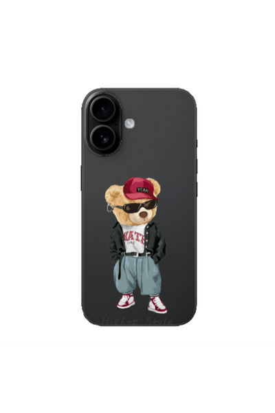 Other Apple Iphone 16 plus Hip hop style Transparent Silicone TPU Θήκη