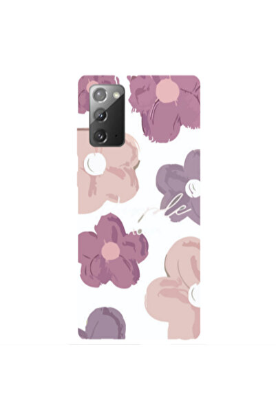 Other Samsung Note 20 Flowers 2 Transparent Silicone TPU Θήκη
