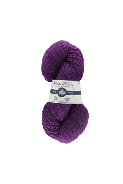Etrofil Patagonia pređa za pletenje ljubičasta 100% organska merino vuna 100g...