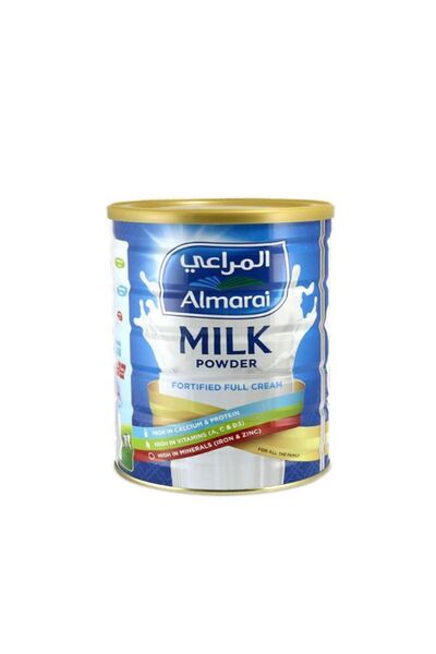 Almarai مسحوق حليب كامل الدسم سريع التحضير في علبة 400 جرام