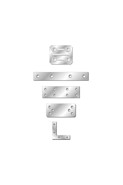 Rocast Top Bottom Set of 100 x Inserts Type 2-120x15 mm 4xr5