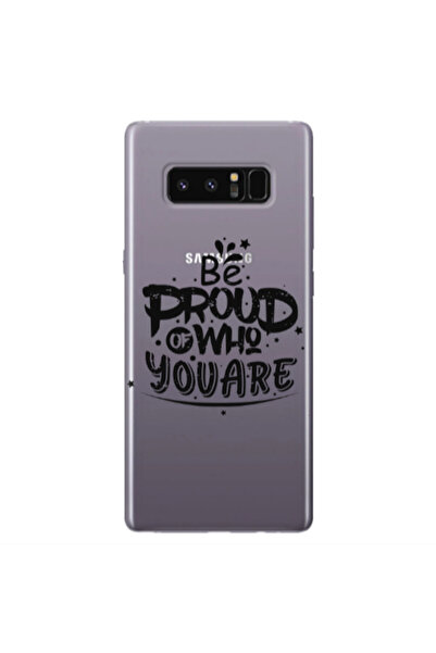 Other Samsung Note 8 Be proud of who you are Transparent Silicone TPU Θήκη