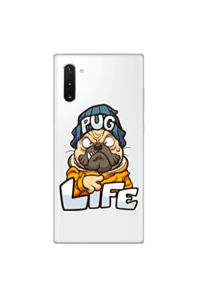 Other Samsung Note 10 Plus Pug Life 2 Transparent Silicone TPU Θήκη